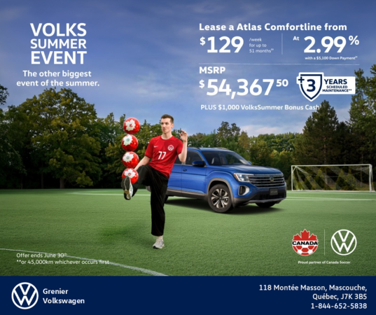 Get the 2026 Volkswagen Atlas
