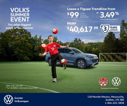 Get the 2026 Volkswagen Tiguan
