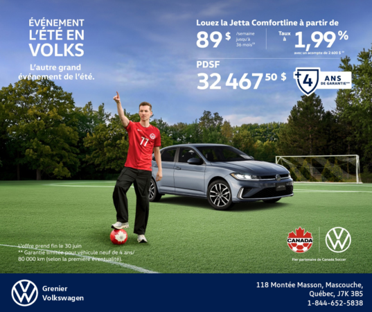 Procurez-vous la Volkswagen Jetta 2026
