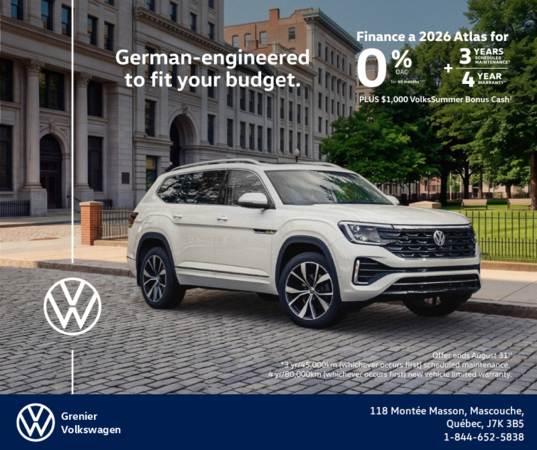 Get the 2026 Volkswagen Atlas