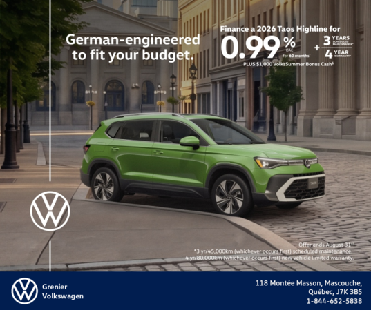 Get the 2026 Volkswagen Taos