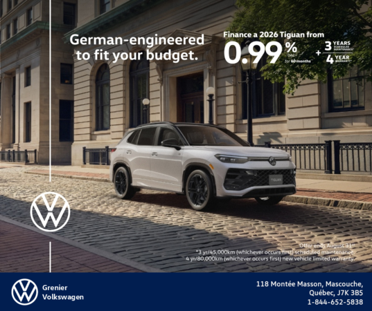 Get the 2026 Volkswagen Tiguan