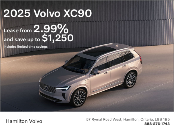 The 2025 Volvo XC90