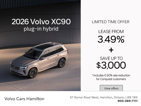 The 2026 Volvo XC90 Plug-In Hybrid