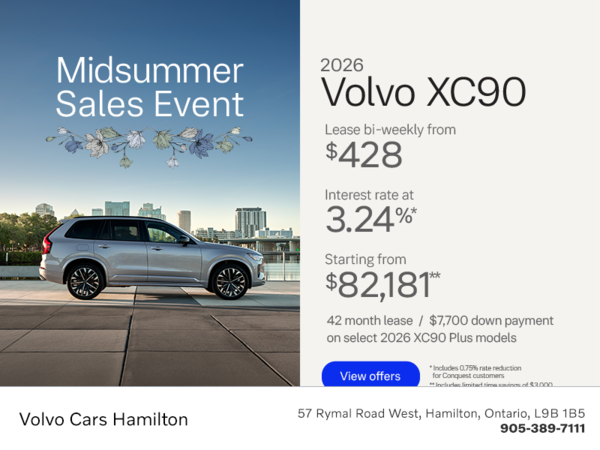 The 2026 Volvo XC90