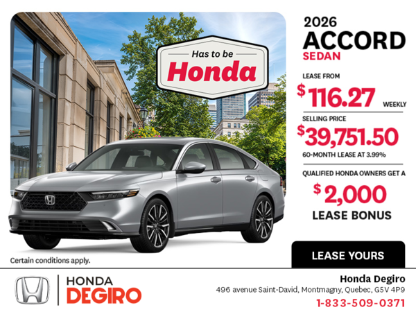2026 Honda Accord
