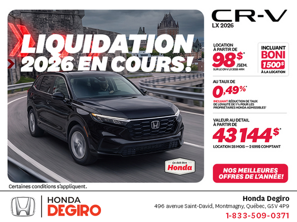 Honda CR-V 2026