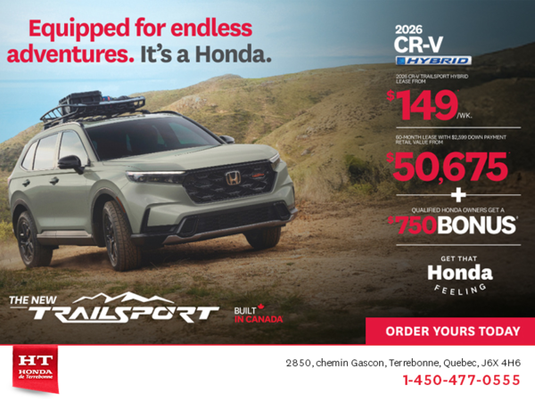 Get the 2025 Honda CR-V Hybrid!