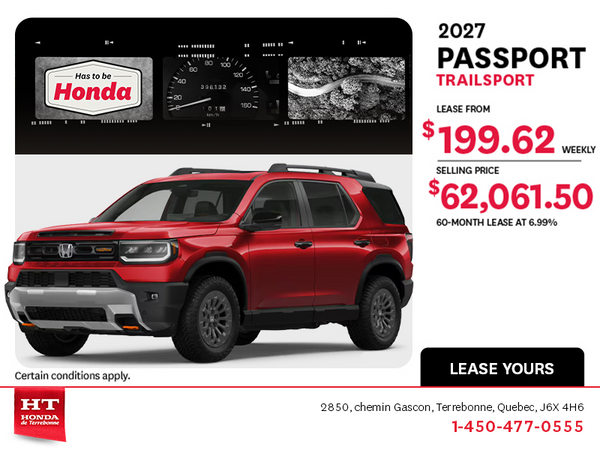 2027 Honda Passport