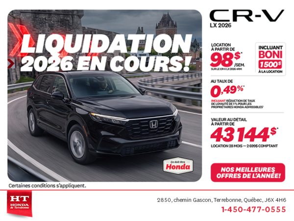 Honda CR-V 2026