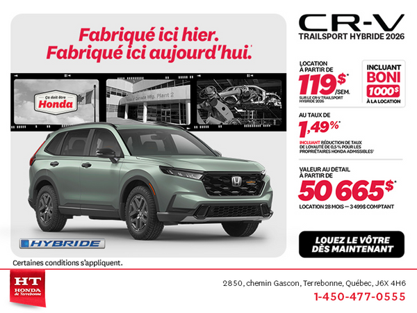 Honda CR-V Hybrid 2026