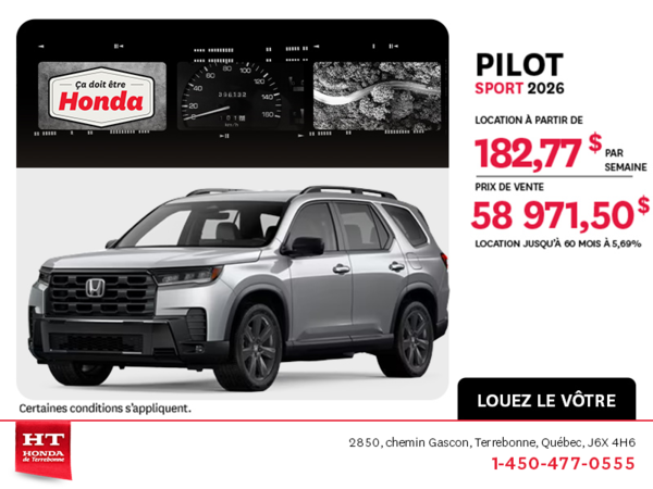 Honda Pilot 2026