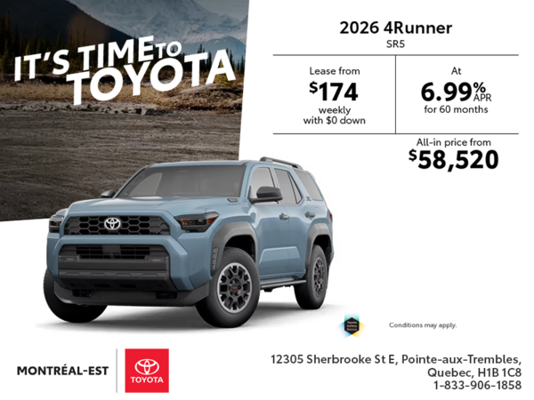 2026 Toyota 4Runner