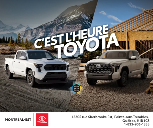 C'est l'heure Toyota