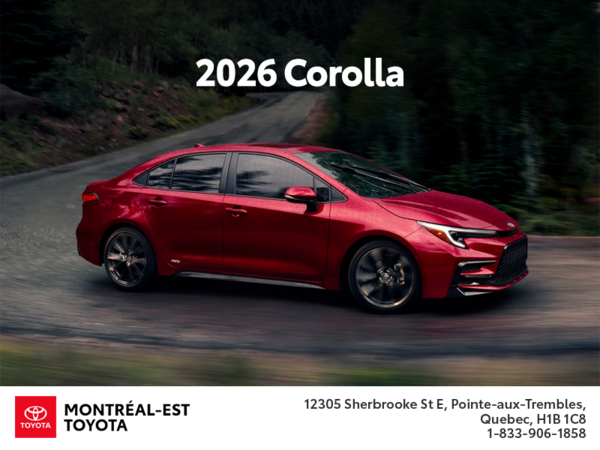 2026 Toyota Corolla