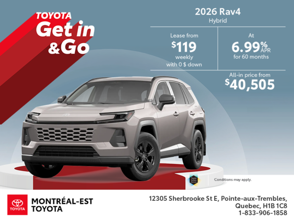 2026 Toyota RAV4 Hybrid