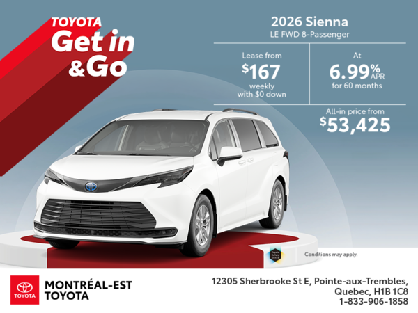 2026 Toyota Sienna Hybrid