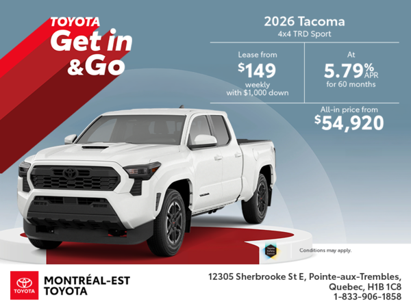2026 Toyota Tacoma