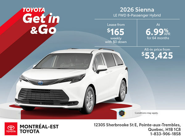 2026 Toyota Sienna Hybrid