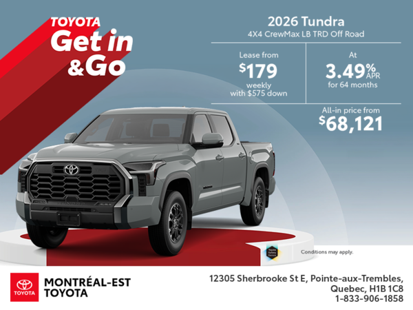 2026 Toyota Tundra