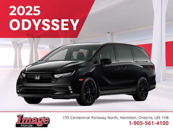 Get the 2025 Honda Odyssey! 