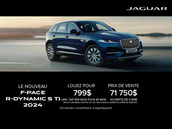 Le Jaguar F-PACE 2024