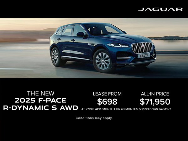 The 2025 Jaguar F-PACE 