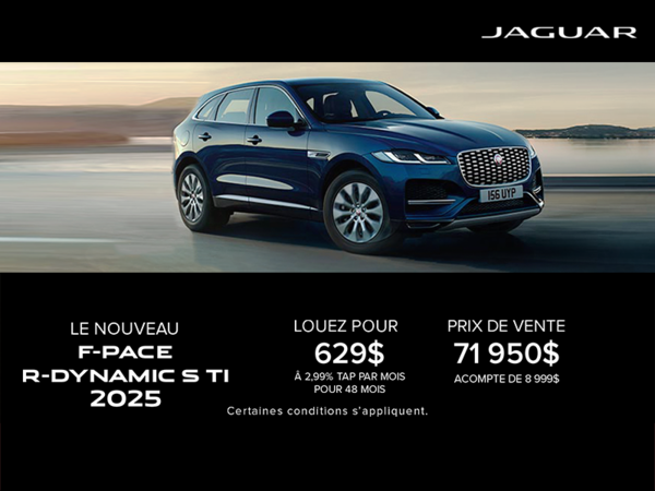 Le Jaguar F-PACE 2025