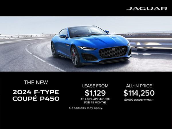 The 2024 Jaguar F-TYPE Coupé 