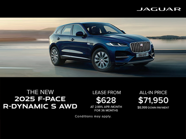 The 2025 Jaguar F-PACE 