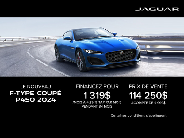 Le Jaguar F-TYPE Coupé 2024