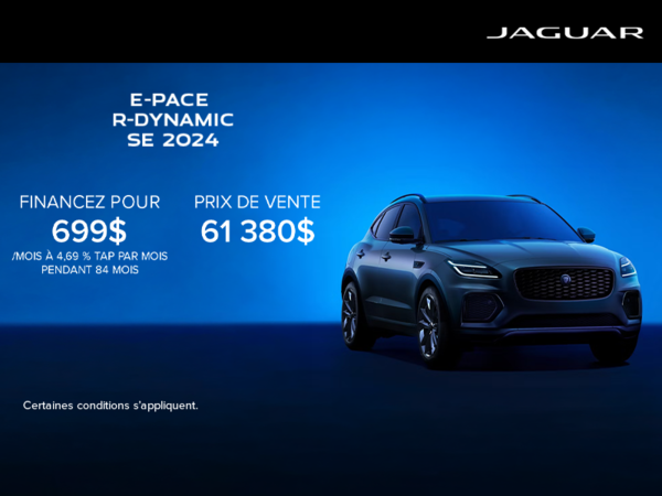 Le Jaguar E-PACE 2024