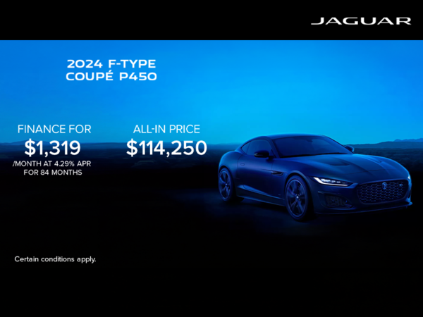 The 2024 Jaguar F-TYPE Coupé 