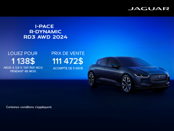 Le Jaguar I-PACE 2024