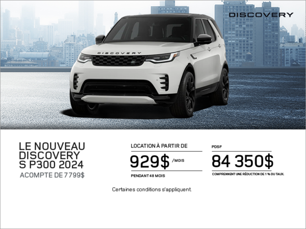 Le Land Rover Discovery 2024