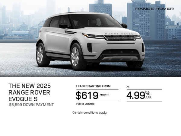 The 2025 Range Rover Evoque