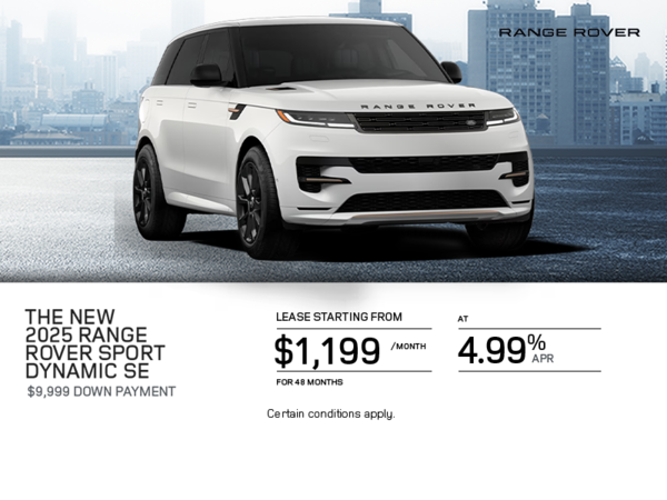 The 2025 Range Rover Sport