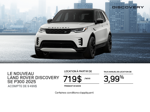 Le Land Rover Discovery 2025