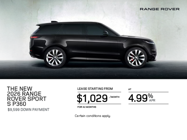 The 2026 Range Rover Sport S 