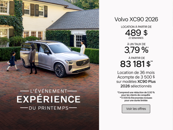 Le Volvo XC90 2026 