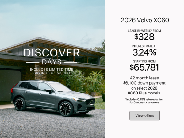 The 2026 Volvo XC60