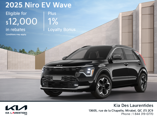 Get the 2025 Kia Niro!