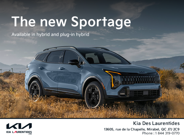 Get the 2026 Kia Sportage!