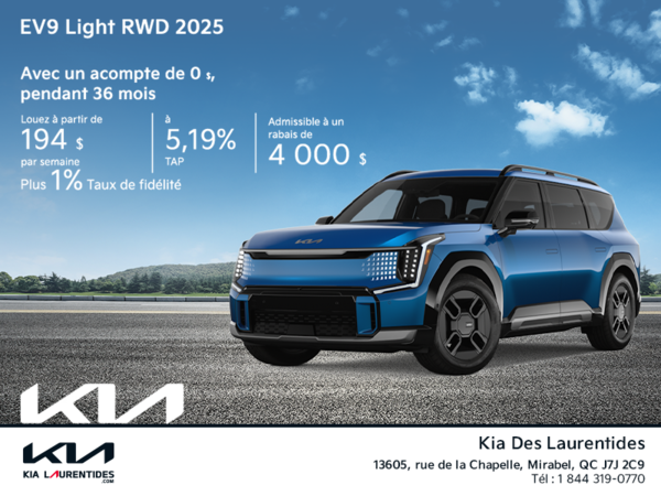 La Kia EV9 2025!