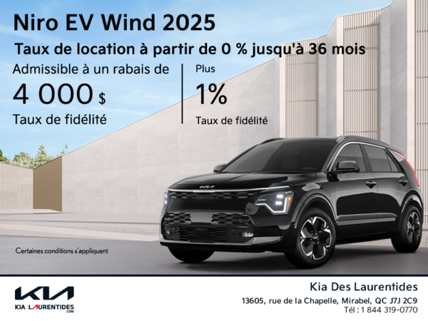 Le Kia Niro 2025!