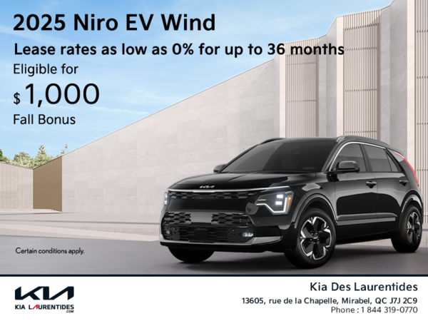 Get the 2025 Kia Niro!