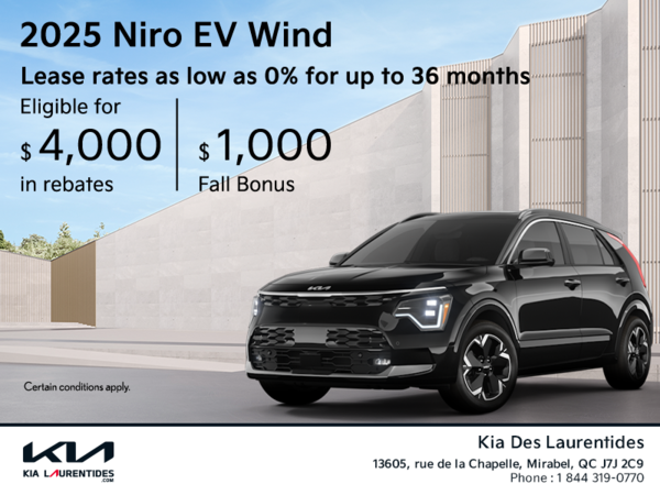 Get the 2025 Kia Niro!