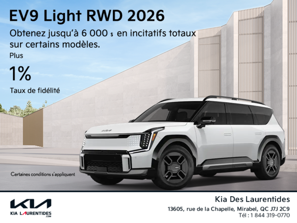 La Kia EV9 2026!