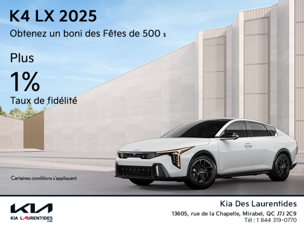 Le Kia K4!