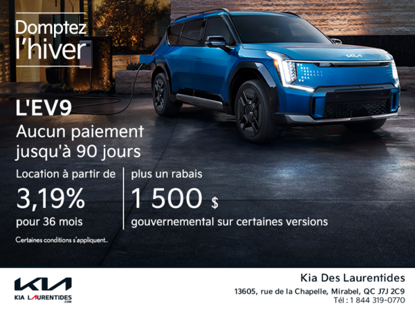 La Kia EV9!